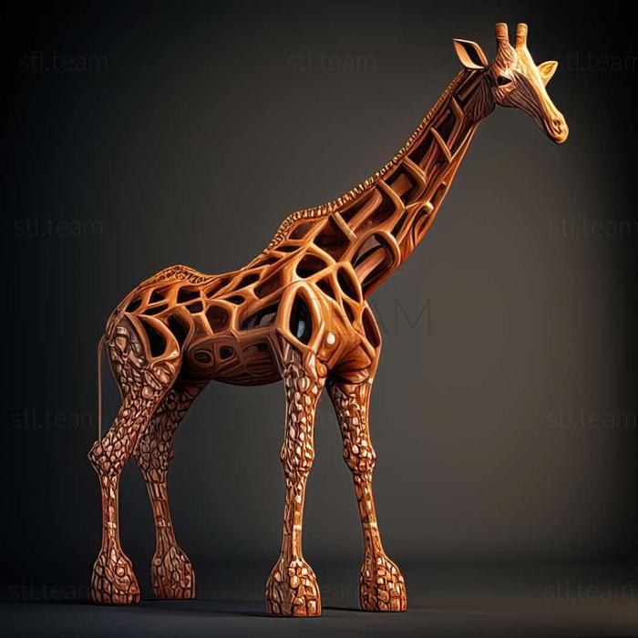3D модель Жирафоидея (STL)